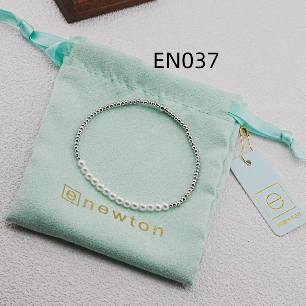 Enewton Platinum Bead Pearl Single Bracelet 75$